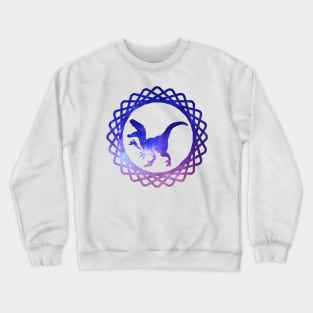 Galaxy dinosaur Crewneck Sweatshirt